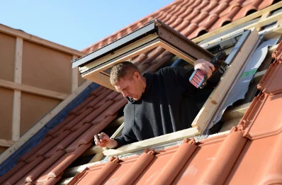 Pose de fenêtres de toit Velux à Mello